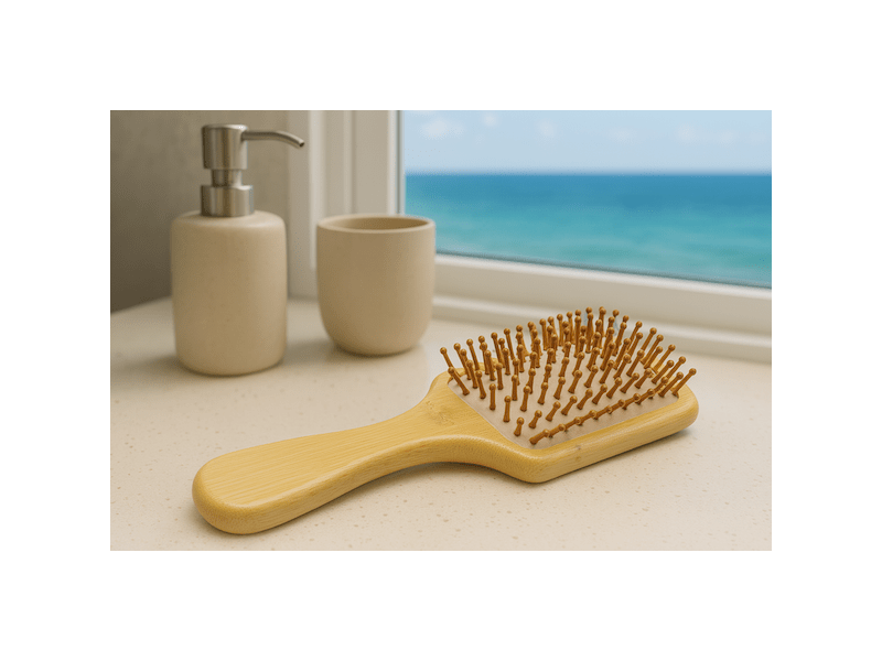 Brosse en bambou rectangulaire